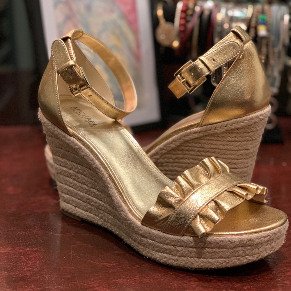 Michael by Michael Kora Platform wedge sandals